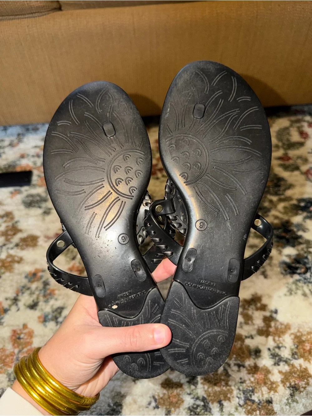 Black Jack Rodger’s Jelly Sandals